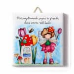 Mattonella 10×10 “Flowers & Friends” - immagine 5