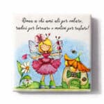 Mattonella 5X5 con magnete “Flowers & Friends” - immagine 7