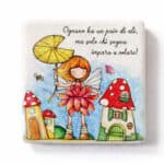 Mattonella 5X5 con magnete “Flowers & Friends” - immagine 5