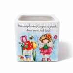 Porta piantina 7X7 “Flowers & Friends”