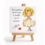 Mini tela con cavalletto 8X8 "Miti e Leggende" - immagine 2