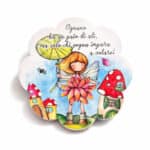 Fiore legno con magnete 6X6 “Flowers & Friends” - immagine 7