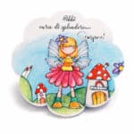 Fiore legno con magnete 6X6 “Flowers & Friends” - immagine 6