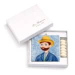 Mattonelle 10x10 con scatola e confetti “Piccole opere” - immagine 3