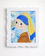 Quadretto magnete 6,5x8 "Piccole Opere" - immagine 3